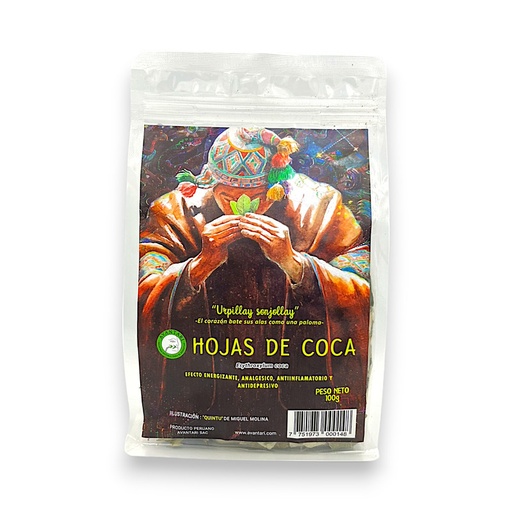 [14] HOJA DE COCA ORGANICA 100 G - AVANTARI