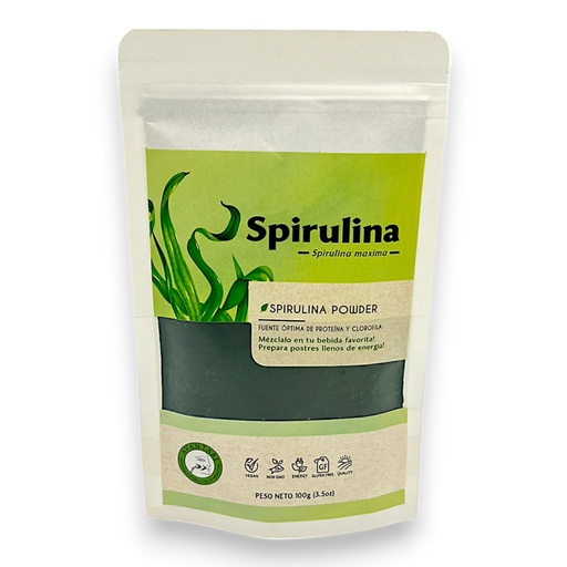 [640] SPIRULINA EN POLVO 100 G - AVANTARI
