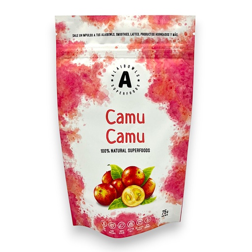 [1913] CAMU CAMU LIOFILIZADO X 75 G - ALAIBOWLS
