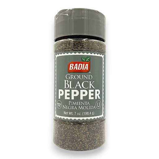 [1436] PIMIENTA NEGRA MOLIDA 7 OZ - BADIA