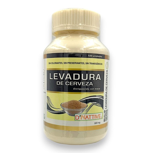 [414] LEVADURA DE CERVEZA 100 CAP DNATTIVE 500 MG