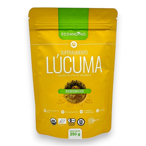 [523] LUCUMA EN POLVO ORGANICA 250 G - ECOANDINO