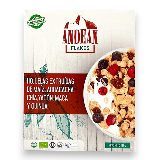 [937] ANDEAN FLAKES CEREAL DE MAIZ 180G - ECOANDINO