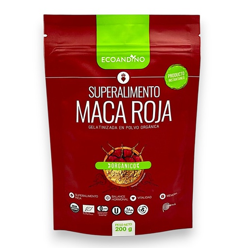 [1294] MACA ROJA ORGANICA 250G - ECOANDINO