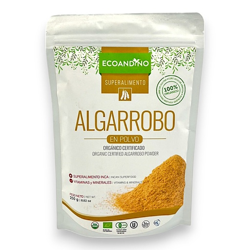 [1466] ALGARROBO EN POLVO 250G - ECOANDINO