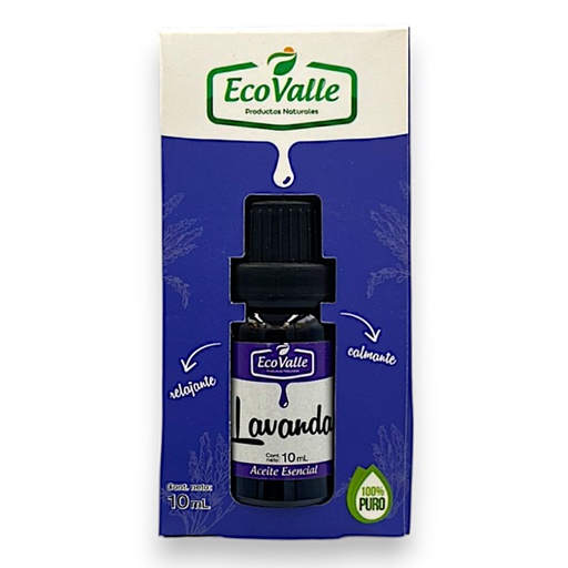 [1714] ACEITE ESENCIAL DE LAVANDA 10ML -ECOVALLE
