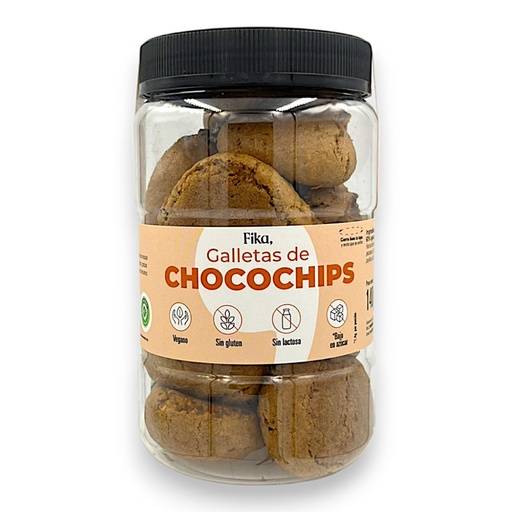 [2535] GALLETAS CHOCOCHIPS C/ PECANAS 140G - FIKA