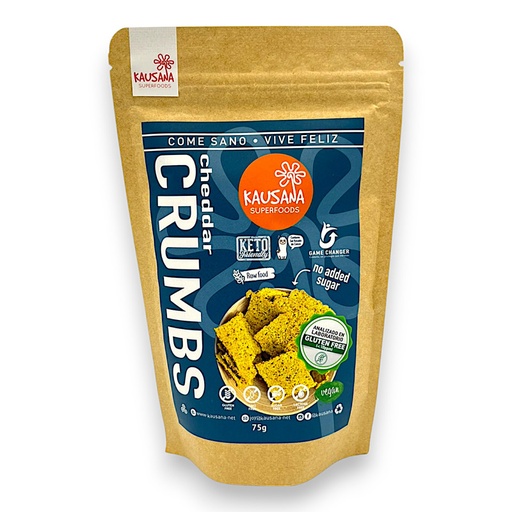[1350] CHEDDAR CRUMBS 80G - KAUSANA