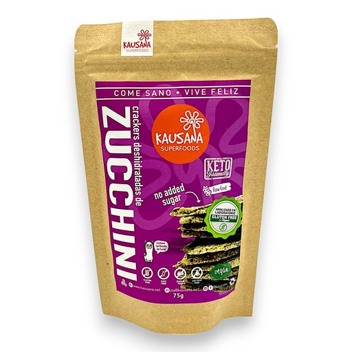 [1352] CRACKER ZUCCHINI 100G - KAUSANA
