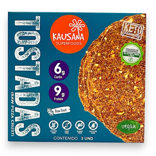 [2976] BASE PIZZA RAW 3UN - KAUSANA