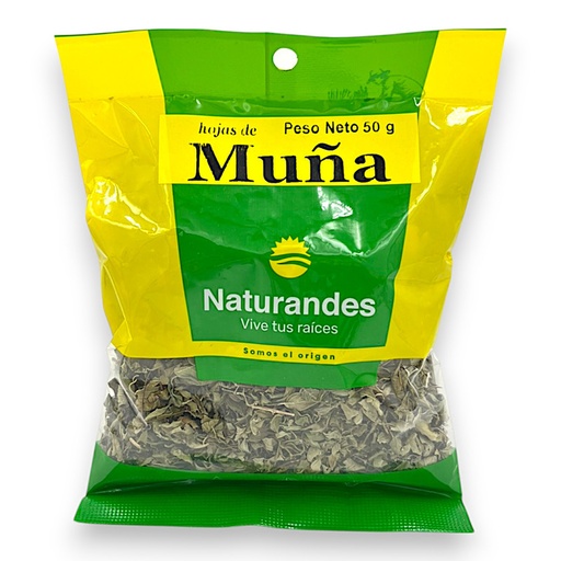 [3208] HOJAS DE MUÑA 50G - NATURANDES