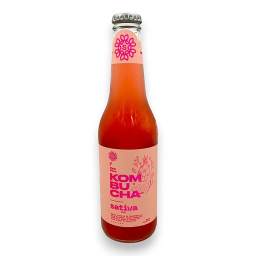 [3219] KOMBUCHA PINK FLOW 355ML - SATIVA