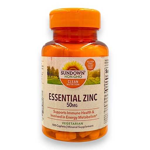 [1621] ESSENTIAL ZINC 50MG 100 CAP - SUNDOWN