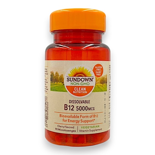 [1766] B12 5000MCG 90 TAB - SUNDOWN