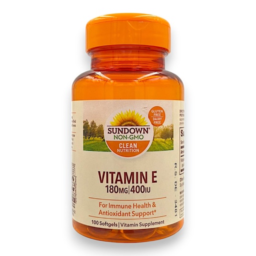 [2813] VITAMINA E 180MG 100CAPS - SUNDOWN