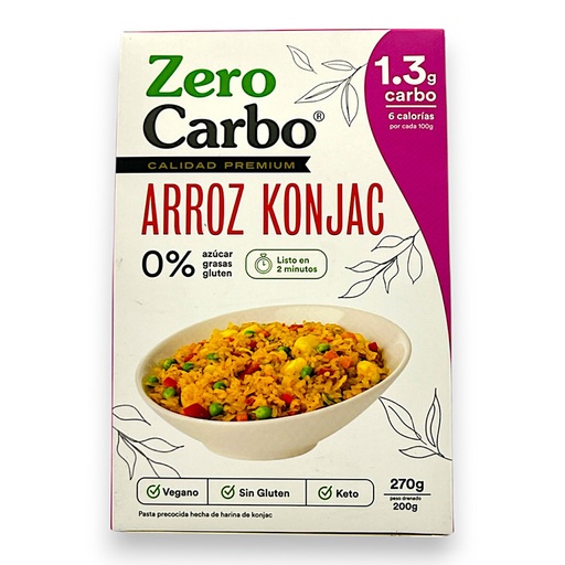 [1025] ARROZ KONJAC 270G - ZERO CARBO