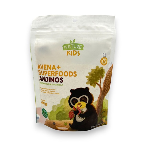 [3334] AVENA PLUS VAINILLA SUPERFOODS ANDINOS 240G - NATURE KIDS