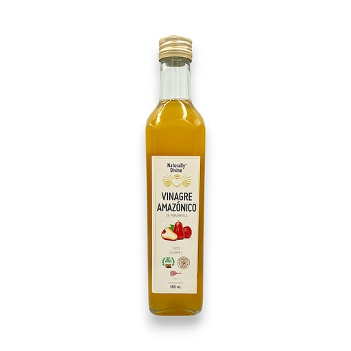 [3353] VINAGRE AMAZONICO DE POMARROSA 500ML - NATURALLY DIVINE