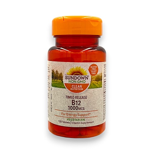 [3361] B12 1000MCG 120 TABS -  SUNDOWN