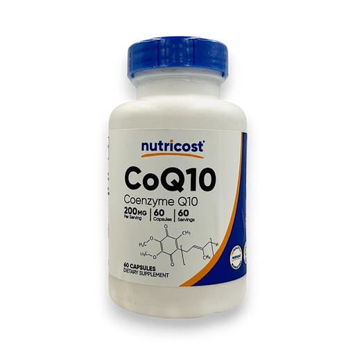 [3362] COENZIMA Q10 200MG 60CAPS - NUTRICOST